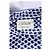 Vestido de algodón Cecilie Copenhagen Blanco Azul Talla M - vista 3