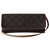 Louis Vuitton Handbags Brown Cloth  ref.242230