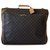 Louis Vuitton Bags Briefcases Brown Leather Cloth  ref.242236