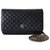 Chanel Handbags Black Leather  ref.242249