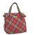 Burberry handbag Red Synthetic  ref.242278