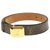 Cinturón de Louis Vuitton Castaño Lienzo  ref.242281