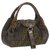 Fendi handbag Brown Cloth  ref.242299