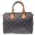 Louis Vuitton Speedy 25 Brown Cloth  ref.242441