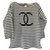 Cambon Chanel marinaio Bianco Cotone  ref.242470