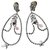 Dior Earrings Silvery Pink Metal  ref.242495