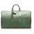 Louis Vuitton Green Epi Keepall 55 Verde Pelle  ref.242627