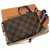 Louis Vuitton Clutch bags Brown Cloth  ref.242709