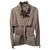 Gucci Coats, Outerwear Beige Cotton  ref.242813