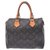 Louis Vuitton Speedy 25 Brown Cloth  ref.242956