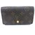 Louis Vuitton MONOGRAM TREASURE Brown Leather  ref.243046