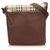 Burberry Brown House Check Leather Crossbody Bag Multiple colors Cloth Pony-style calfskin Cloth  ref.243186