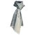 Gucci scarf with all over GG logo NEW NEVER WORN   45x180 cm Grey Silk Wool  ref.243242