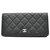 Chanel wallet Black Leather  ref.243253