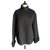 Hermès HERMES Dark taupe cashmere jacket superb T42 Grey  ref.243310