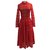 Vestido Simone rocha Vermelho Tule  ref.243339
