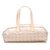 Chanel Brown New Travel Line Canvas Handbag White Beige Leather Cloth Pony-style calfskin Cloth  ref.243411