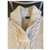 Massimo Dutti Ärmelloser Pullover mit Schalkragen Beige  - Ansicht 3