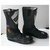 Cambon CHANEL Stivaletti biker T41 COME È Nero - vista 6