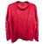 New Massimo Dutti jumper Red Wool  ref.243619