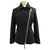 Moncler Montcler zip jacket Black Wool  ref.243623