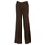 Chloé I pantaloni Marrone Cotone  ref.243628