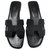 Hermès Sneakers Black Leather  ref.243708