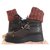 Miu Miu Pair of P ankle boots 42  IT Dark brown Leather  ref.243802