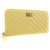 Chanel wallet Yellow Leather  ref.243897