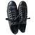 Converse All Star low-top basket / sneaker - black leather black sole