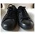 Converse All Star low-top basket / sneaker - black leather black sole - view 10