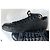 Converse All Star low-top basket / sneaker - black leather black sole - view 2