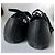 Converse All Star low-top basket / sneaker - black leather black sole - view 7