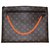 Louis Vuitton SS19 to4 by Virgil Abloh Brown Orange Leather Cloth  ref.244219