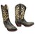 bottes Mexicana p 37 Cuir Gris anthracite  ref.244297