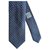 Hermès Meta Etrier Tie Blue Silk  ref.244434