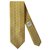 Hermès forro una corbata Perocan Amarillo Seda  ref.244443