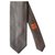Hermès Krawatte “Eliane Equestre” Orange Grau Seide  ref.244468