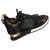 Louis Vuitton Sneakers Black Leather  ref.244480