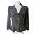 Chanel Jacket Soie Gris  ref.244523