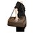 Louis Vuitton Keepall virgil abloh Dark brown Cloth  ref.244549