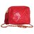 Camera Chanel Caméra Cuir Rouge  ref.244665