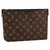 Louis Vuitton LV Pallas beauty case Brown Leather  ref.244681