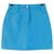 Céline SS00 Cyan Leather Skirt Blue  ref.244777