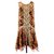 Ralph Lauren robe Brown Silk  ref.244810