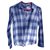 Gerard Darel tuniche Argento Bianco Blu Cotone  ref.244841