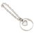 Cartier Silver Silver-Tone Key Chain Silvery Metal  ref.244914