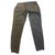 Ralph Lauren Collection Pantalones Gris antracita Algodón  ref.245071