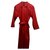 Burberry Trench rosso / cappotto auto Cotone Poliestere  ref.245092