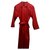 Burberry Red trenchcoat / car coat Cotton Polyester  ref.245092